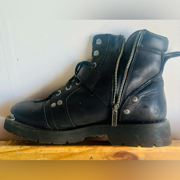 Harley Davidson riding boots - Picture 2 of 2
